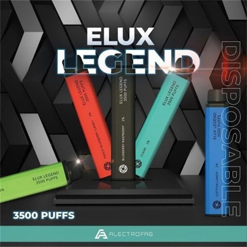 Kuuma myynti Elux Legend 3500 Puffs Kaikki maut